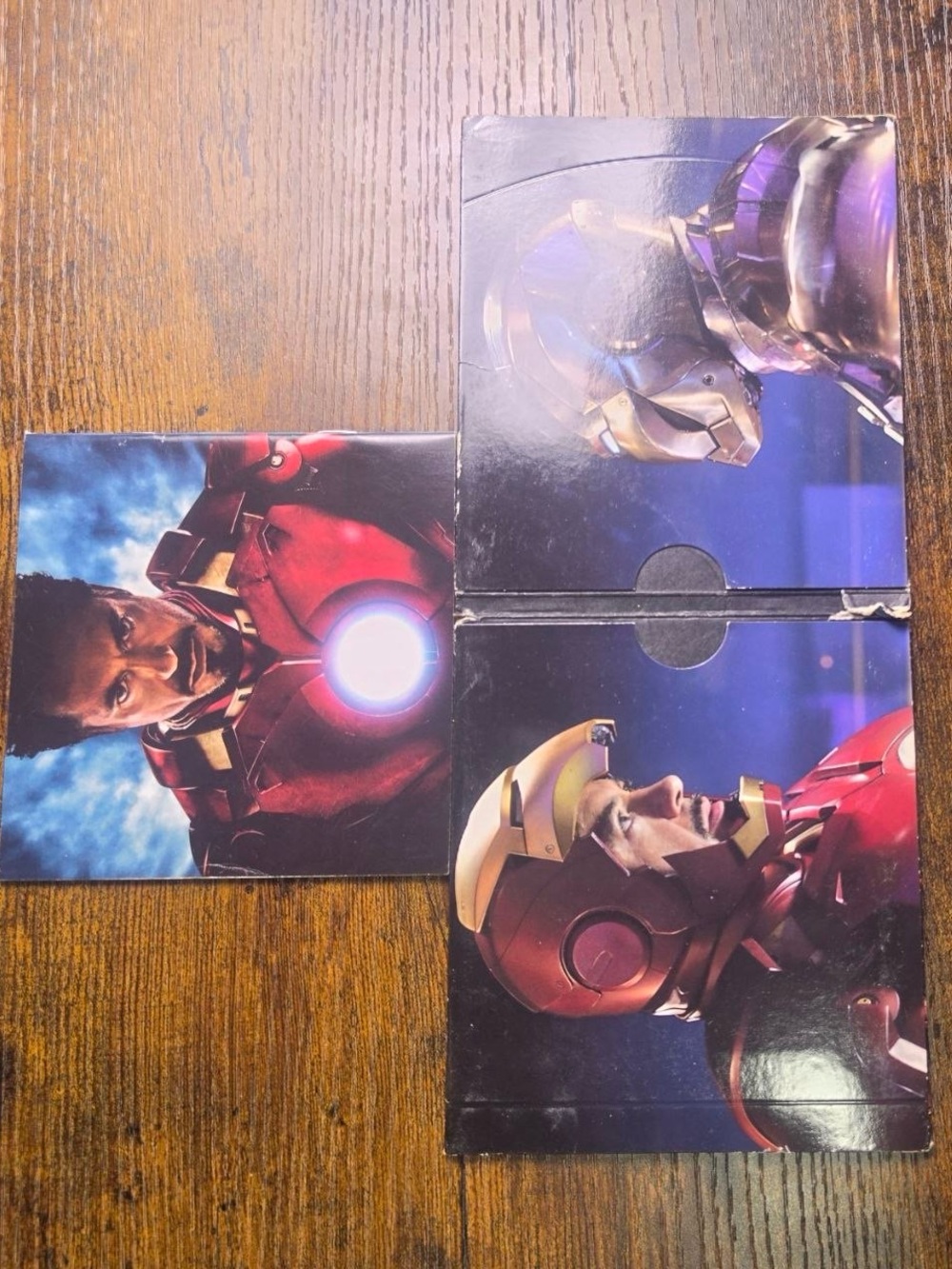 Iron Man Collector Card Set - Red & Gold